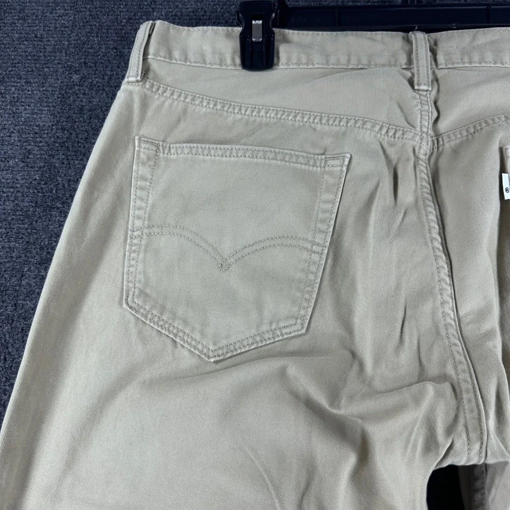 Levi's 559 Relaxed Straight Jeans Mens 36x32 W36 L32 Tan Khaki Denim Pants